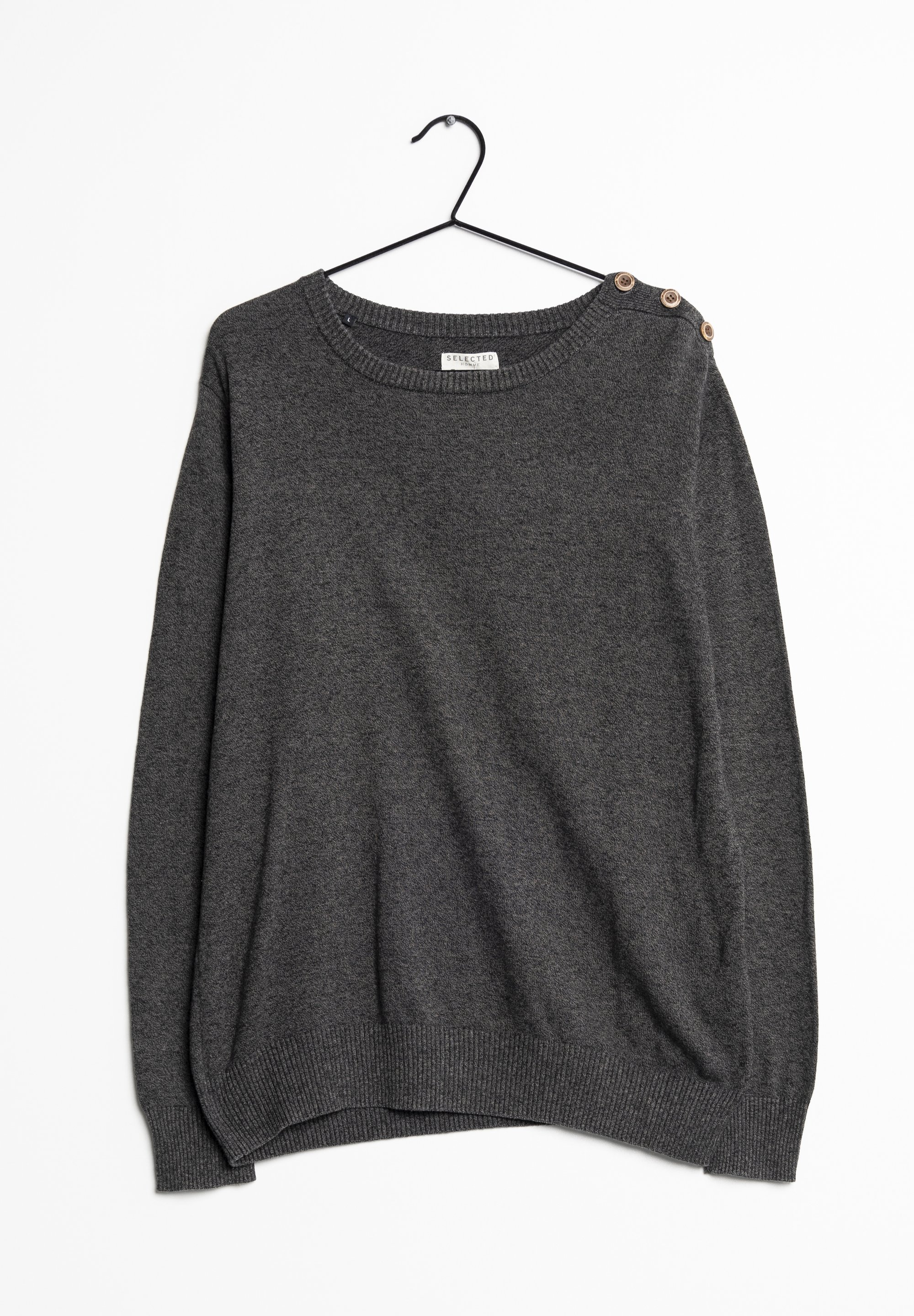 Selected Homme Strickpullover grey/grau (Pre-owned)