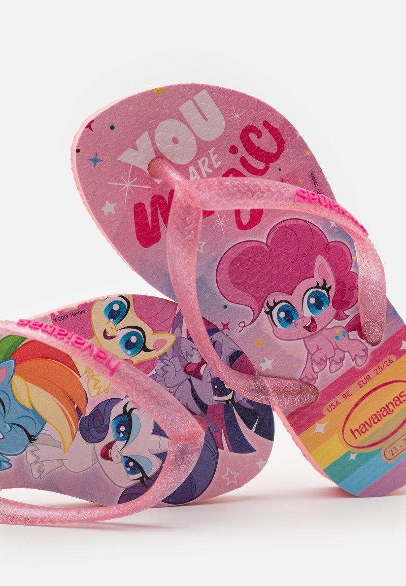 Havaianas MY LITTLE PONY - Sandalias de - macaron - Zalando.es