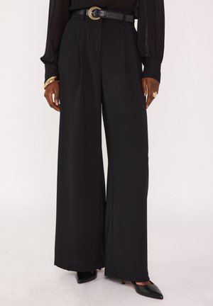 FLAUBERT CREPE - Stoffhose - noir