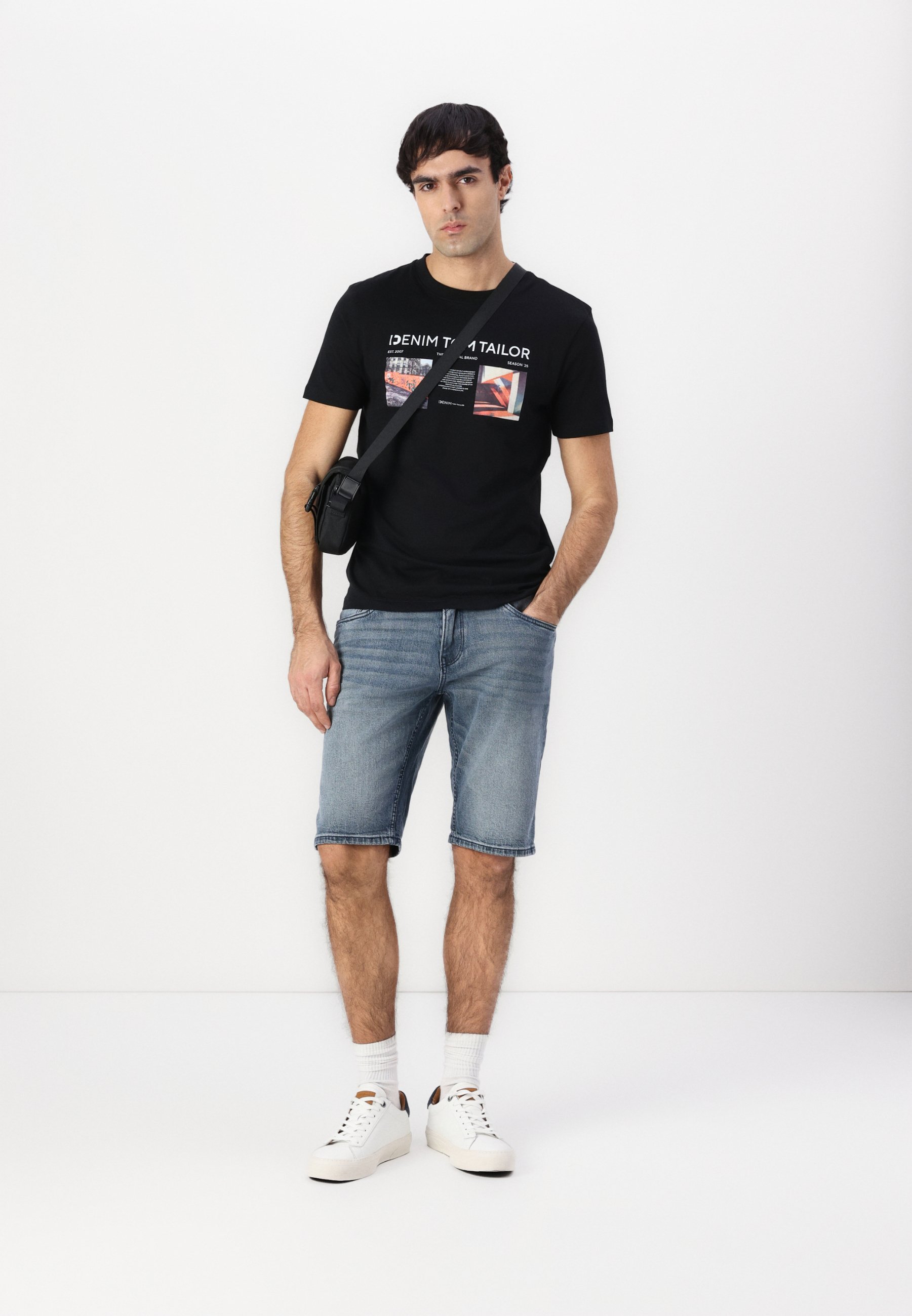 TOM TAILOR Denim Herren Shorts – Destroyed Look Slim Fit – Perfekt Für Sommer & Urlaub