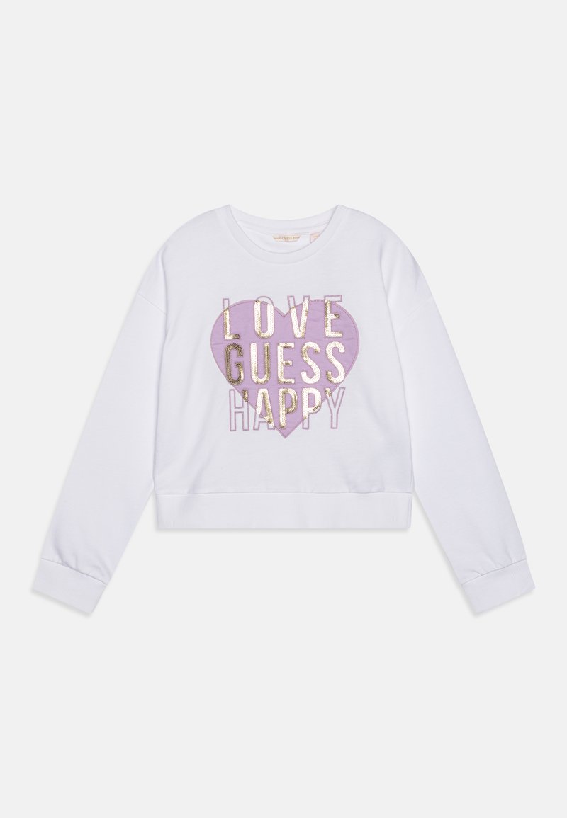 Guess JUNIOR ACTIVE - Sweatshirt - pure white