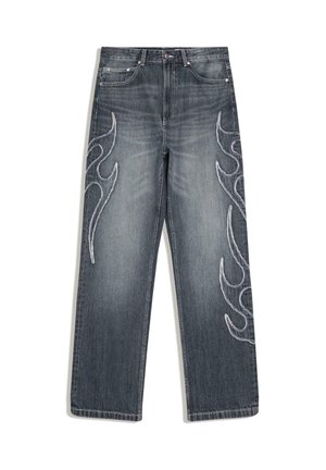 Wijde jeans - dark blue