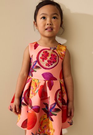 Next, REGULAR FIT - SCUBA OCCASION DRESS  . - Hverdagskjole - orange fruit