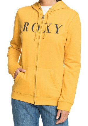 Sweat zippé - yellow