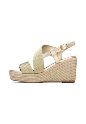 Sandales à talons hauts - gold