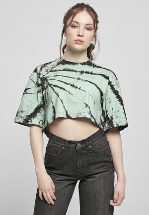 Topper - black/ghostgreen