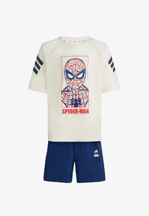 MARVEL SPIDER-MAN SET - Donji dijelovi trenirke - off white dark blue