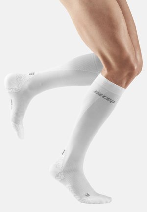 ULTRALIGHT COMPRESSION SOCKS KNEE-HIGH MEN - MADE IN GERMANY - Kniestrümpfe - white