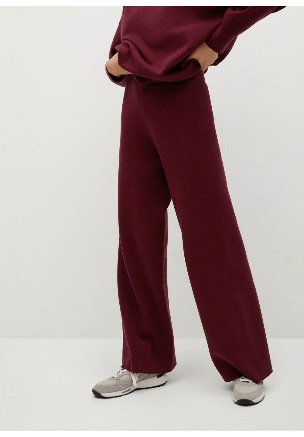 Mango LORCA - Pantalones - granatrot/burdeos - Zalando.es