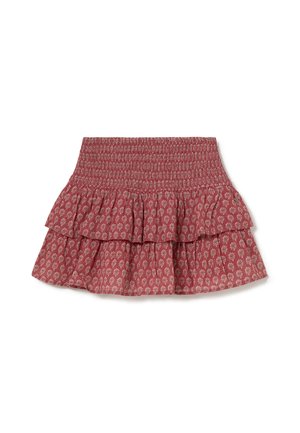 Brownie, FALDA VOLANTES ESTAMPADO - A-line skirt - rosado
