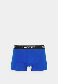 Lacoste 3 PACK - Chiloți boxer - jaune fluo/bleu/noir