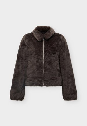 Vero Moda, VMSOLAIMA SHORT JACKET - Ľahká bunda - chocolate torte