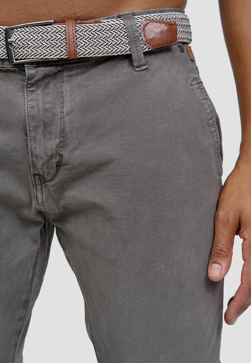 Herren Chinos | INDICODE JEANS Chino grey/anthrazit - JH58429 Herren Chinos | INDICODE JEANS Chino grey/anthrazit - JH58429