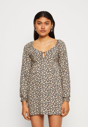 American Eagle BABYDOLL - Kjole - washed black