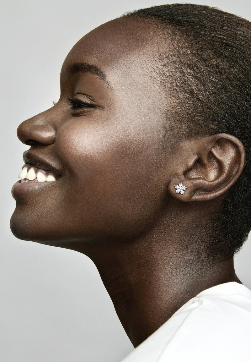 Pandora SPARKLING FLOWER STUD - Orecchini - silver coloured