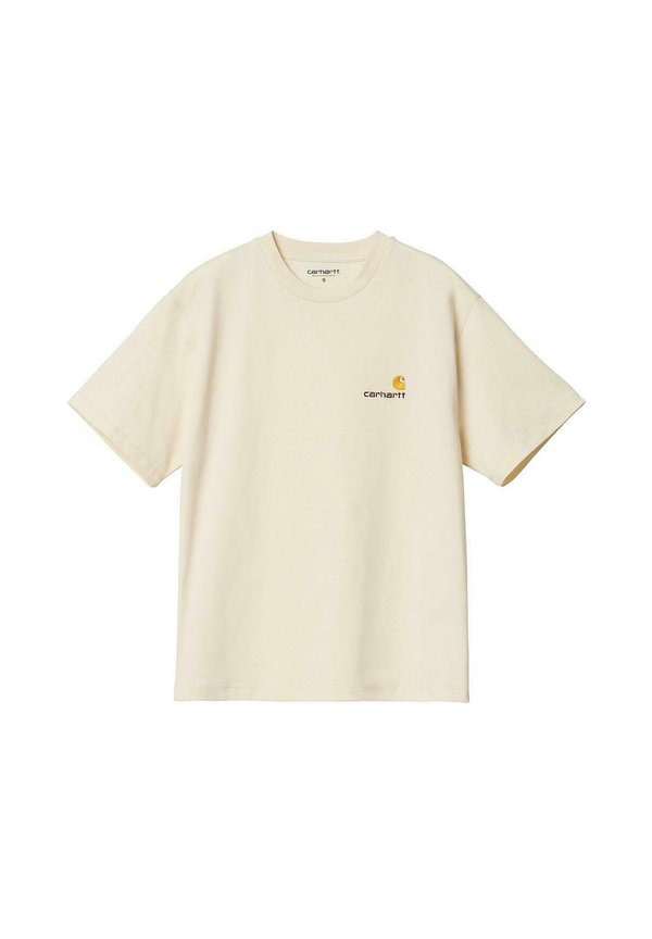 AMERICAN SCRIPT - Basic T-shirt - beige3