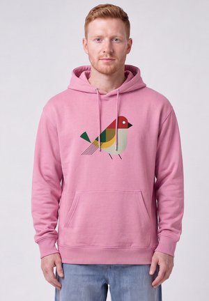 watapparel, VOGEL UNISEX - Hoodie - bubble pink