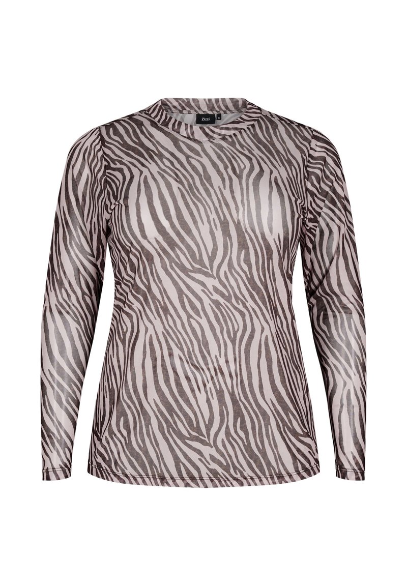 Zizzi Blouse gemêleerd zwart