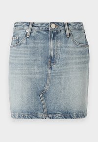 MINI SKIRT - Minisukně - blue denim