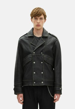 Giacca di pelle - black