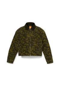 PRINTED  - Giacca da mezza stagione - floral dark olive print