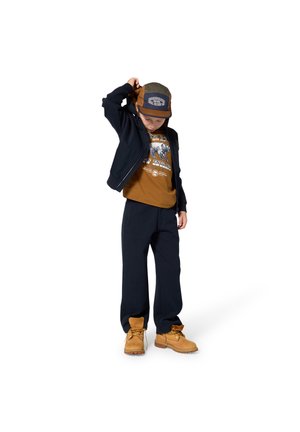 Timberland, CARDIGAN À CAPUCHE - Sweater met rits - bleu cargo