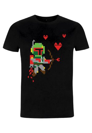 STAR WARS  CLASSIC BOBA LOVE - Print T-shirt - black