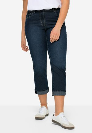 7/8-AMY STRETCHKOMFORT 5 - Slimfit džínsy - dark blue