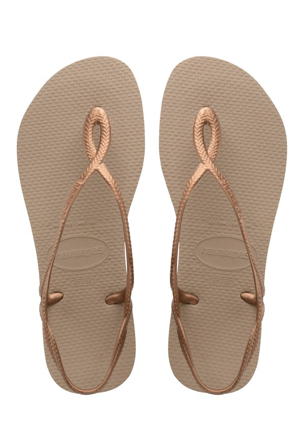 HAVAIANAS SANDAL LUNA - T-bar sandals - rose gold