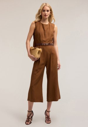 Motivi CON SPACCO POSTERIORE - Jumpsuit - marrone
