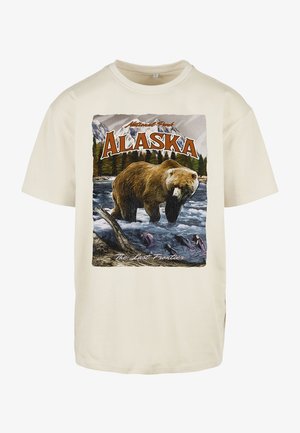 Upscale by Mister Tee, Printtipaita - sand