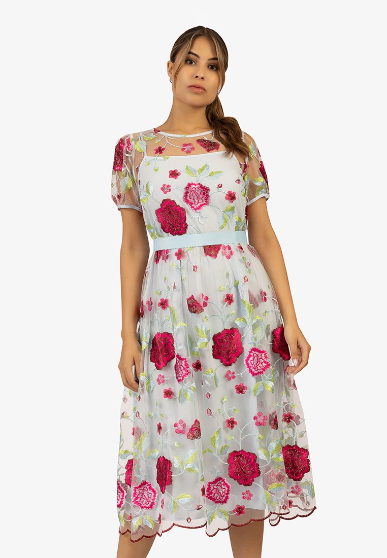 Apart Glamour Cocktailjurk meerkleurig Apart Glamour Cocktailjurk meerkleurig