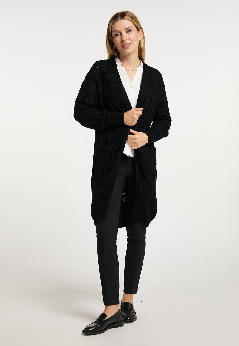 Damen Strickjacken | usha USHA SIVENE Strickjacke schwarz - TZ10165 Damen Strickjacken | usha USHA SIVENE Strickjacke schwarz - TZ10165