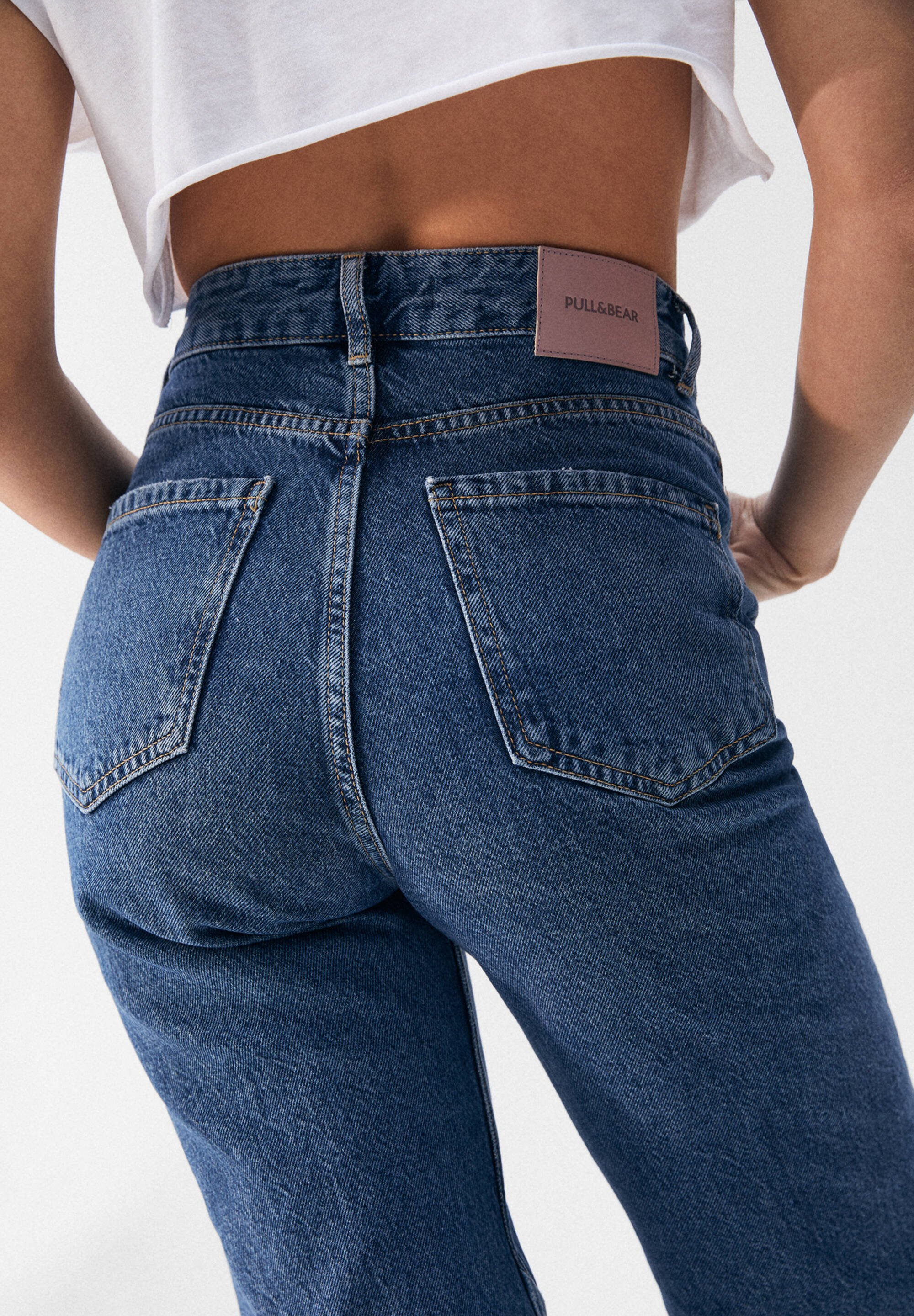 PULL\u0026BEAR Straight leg jeans - royal 