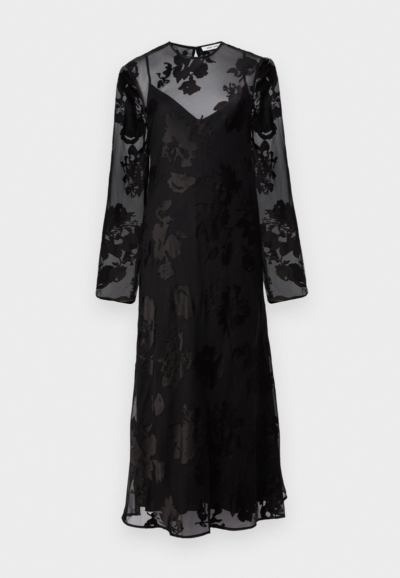 Samsøe Samsøe Maxi-jurk zwart Samsøe Samsøe Maxi-jurk zwart