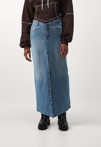 ONLY ONLMYLAH SKIRT - Jupe en jean - light blue