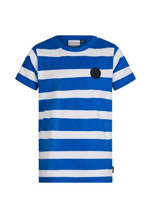 Print T-shirt - electric blue