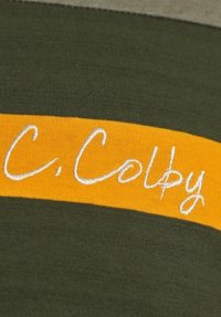 Charles Colby EARL GARWY - Poloshirt - oliv melange