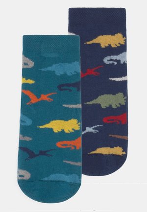 Ewers BOY SOFTSTEP DINOS 2 PACK - Socks - blue