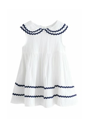 Next, REGULAR FIT - RIC RAC COLLAR  - Vestito casual - white