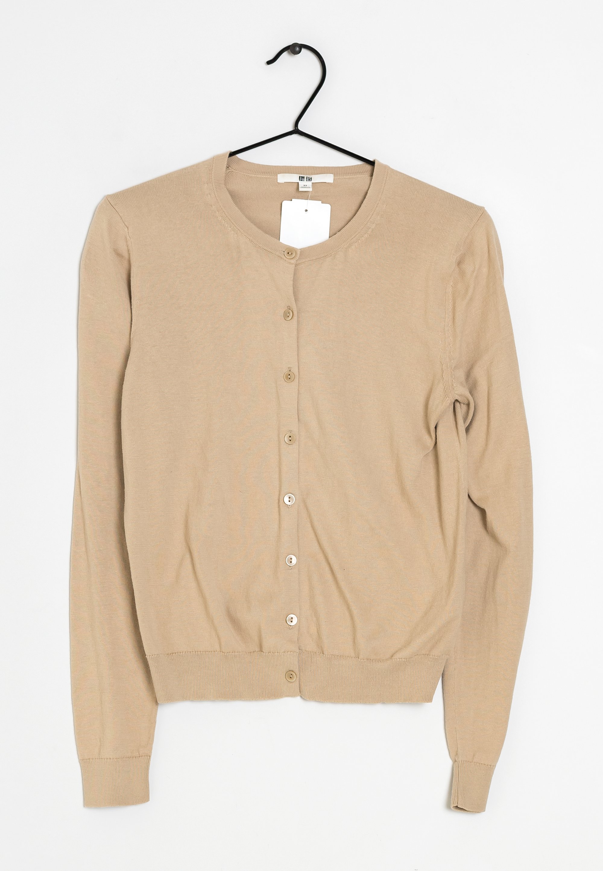 Uniqlo Strickjacke beige (Pre-owned) Zalando