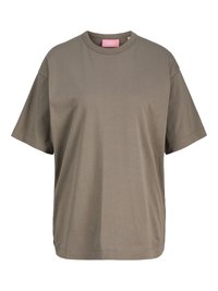 JXSANDRA LOOSE SS TEE JRS - T-shirts med print - brown