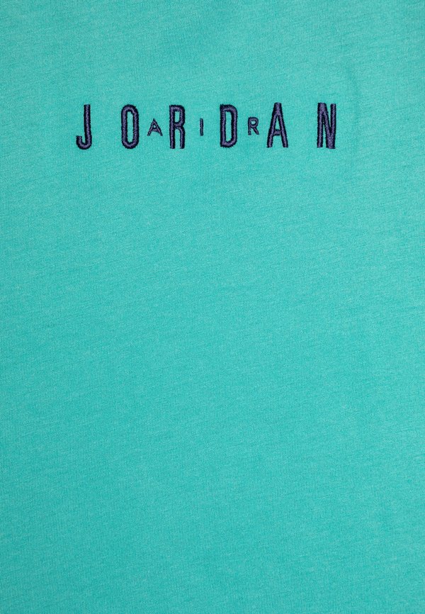 WORDMARK CREW - Print T-shirt - washed teal3