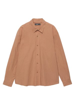 CHECK - Košeľa - orange