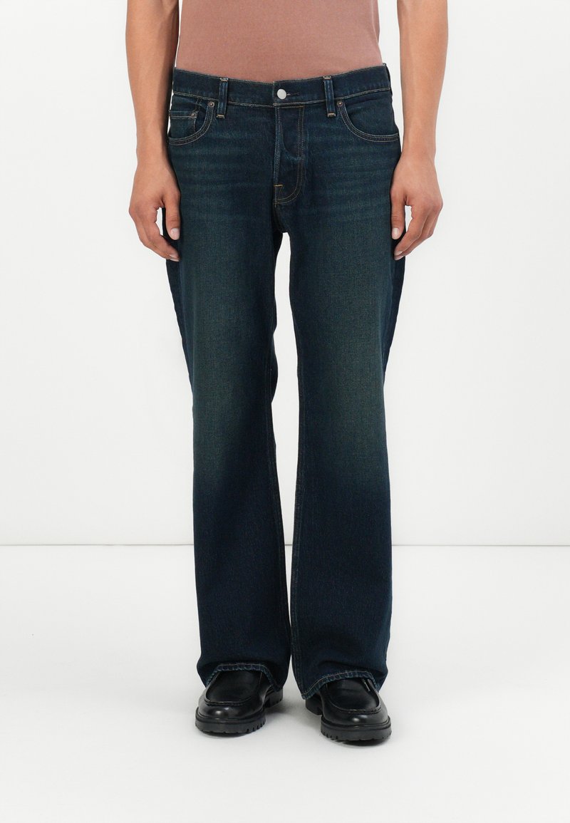Hollister Co. HERMOSA - Široke kavbojke - dark blue