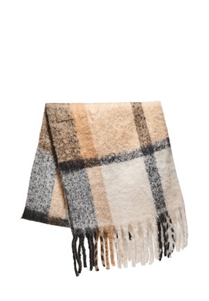 THICK CHECK - Sjal / Tørklæder - black