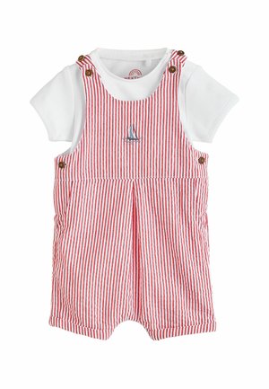 REGULAR FIT SET - Bodi - red stripe