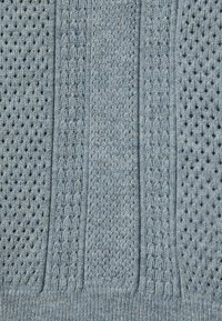 Reiss REGULAR FIT - TEXAS TEXTURED- HALF-ZIP - Poloshirt - airforce blue