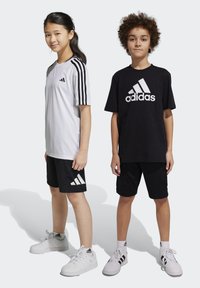 adidas Performance - LOGO UNISEX - Sports shorts - black/white Thumbnail Image 1