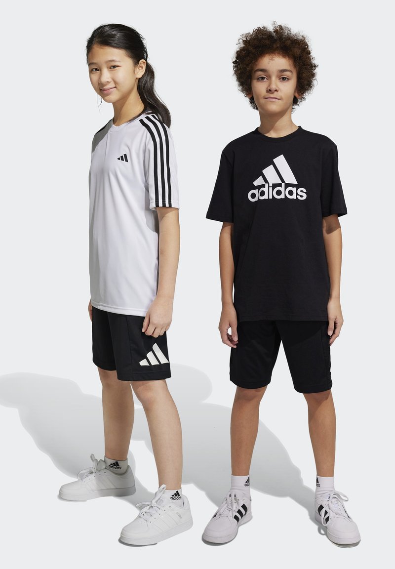 adidas Performance - LOGO UNISEX - Sports shorts - black/white, Enlarge